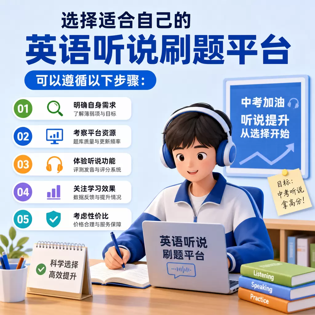 选择合适的英语听说刷题平台,武汉中考生必看