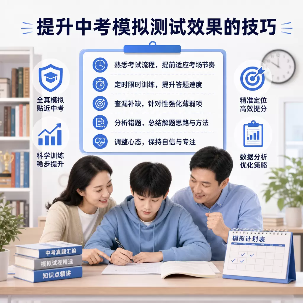 黄梅家长必知:中考全真模拟测试系统的重要性