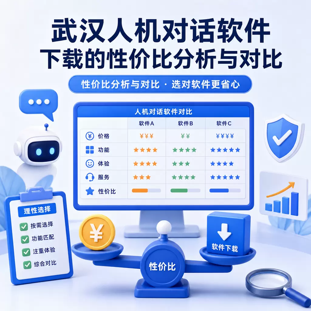 武汉人机对话软件下载的性价比分析与对比