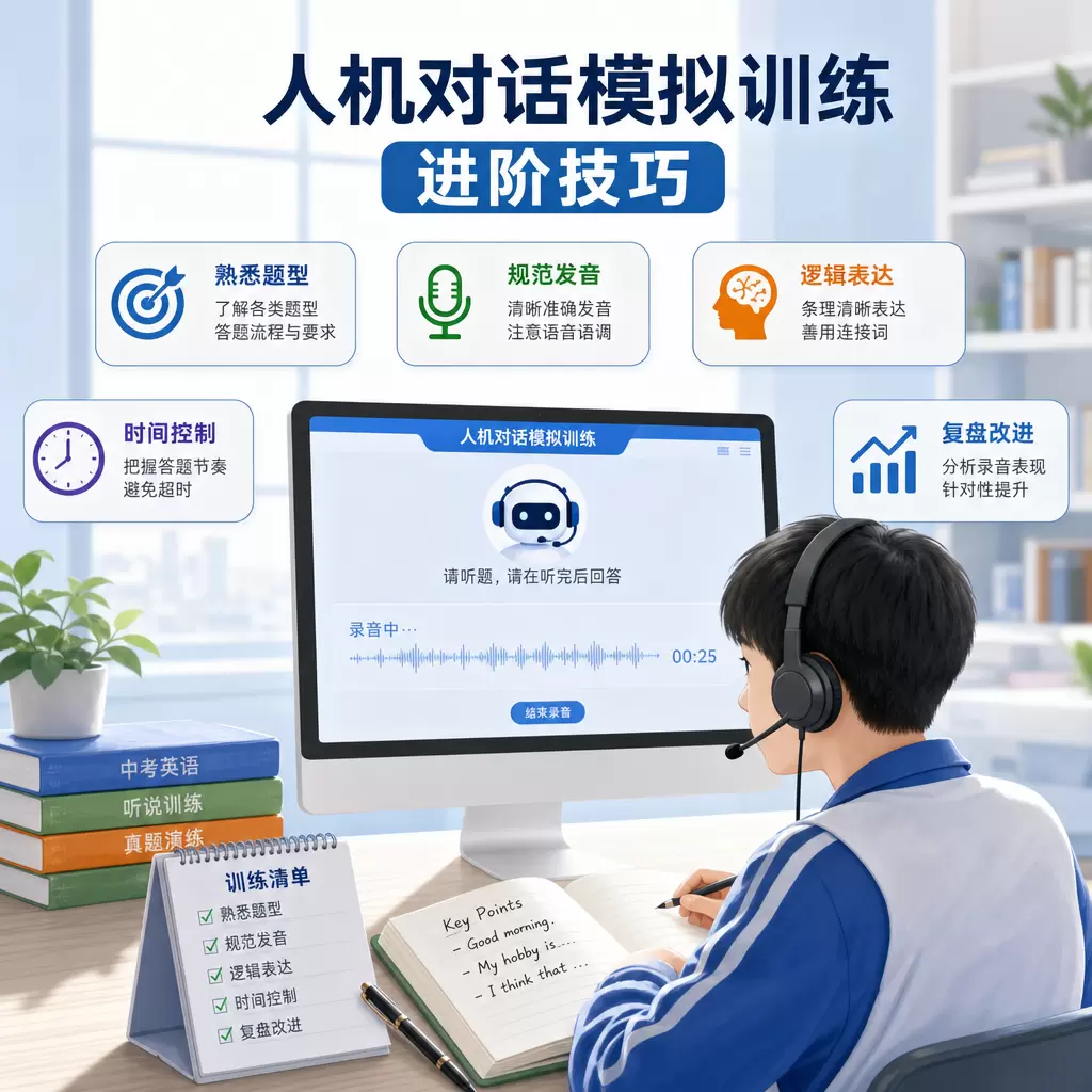 黄梅中考复习:人机对话模拟训练的最佳实践