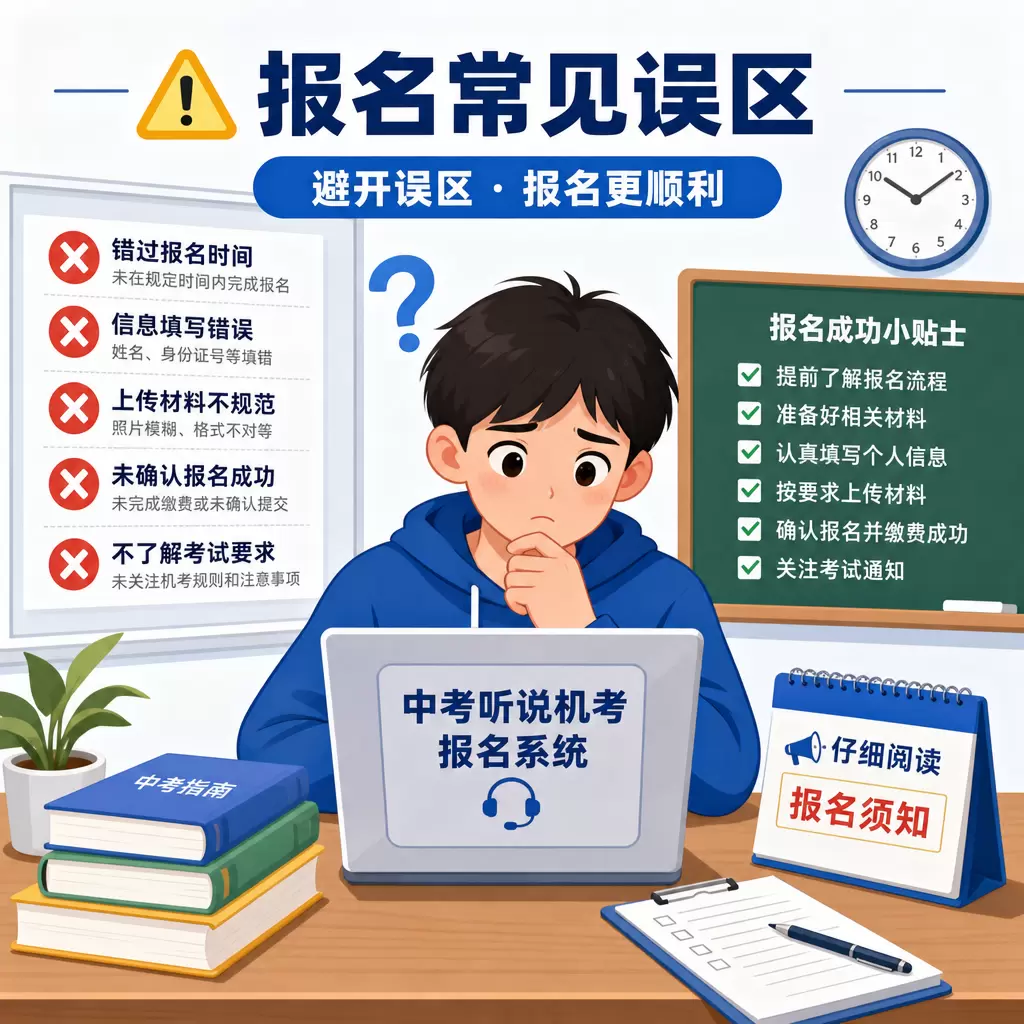 如何在黄梅成功报名武汉中考听说机考?