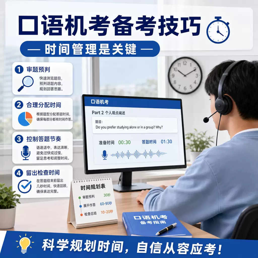 口语机考备考技巧:如何在黄梅提升考试分数