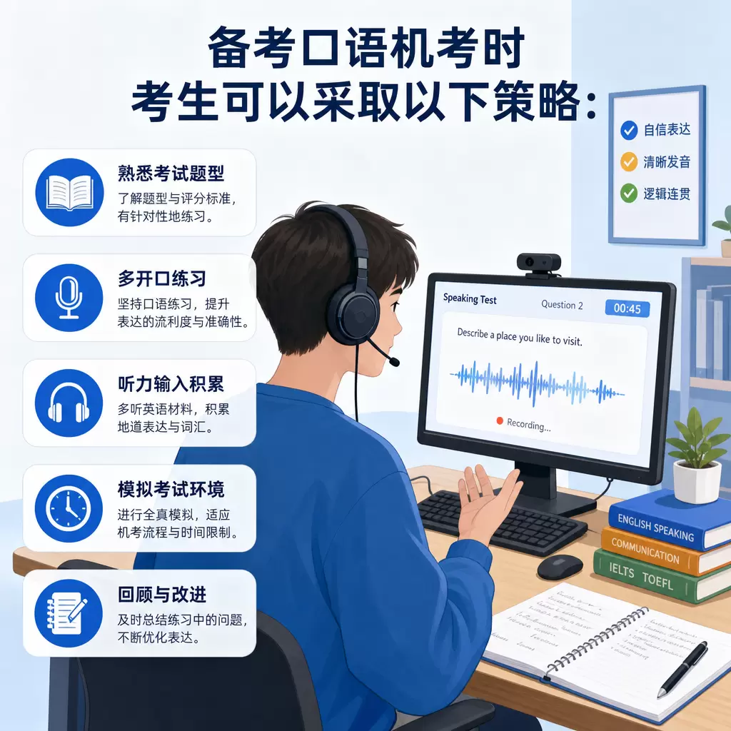 在黄梅参加口语机考前你需要知道的事项