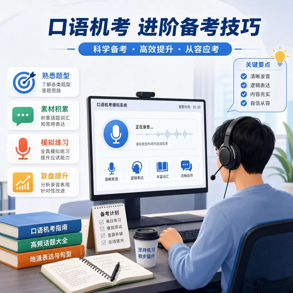 黄梅口语机考备考资源推荐与下载