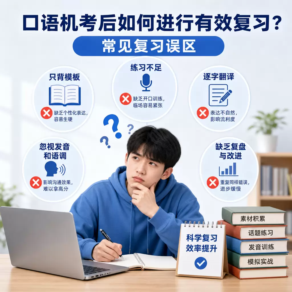口语机考后如何进行有效复习?黄梅考生指南