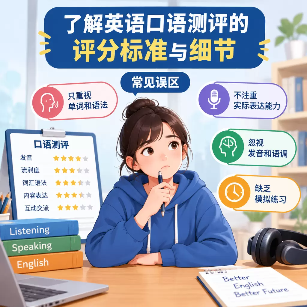 了解武汉英语口语测评的评分标准与细节