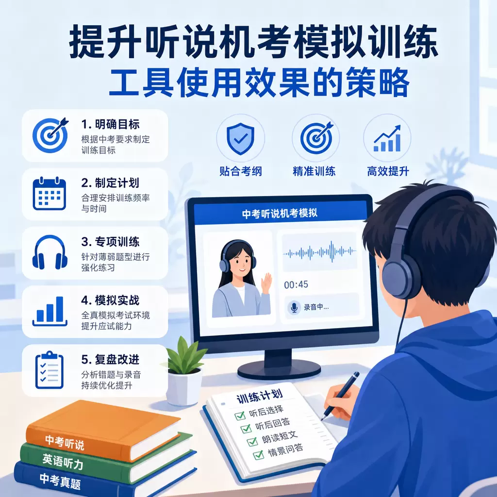 如何选择适合的2027武汉中考听说机考模拟训练工具