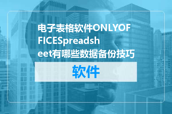 电子表格软件ONLYOFFICESpreadsheet有哪些数据备份技巧
